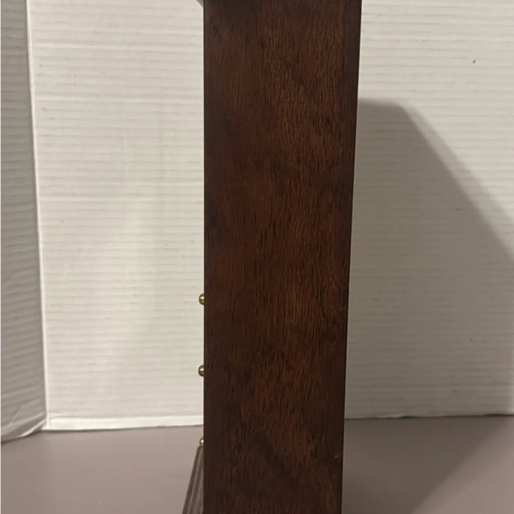 Seicle Quartz Wooden Table Clock with Drawers